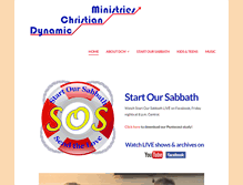 Tablet Screenshot of dynamicchristianministries.org